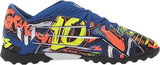 adidas Nemeziz Messi 19.3 TF Turf Youth Soccer Cleats - Royal/Silver Metallic/Solar Yellow - Best Buy Soccer