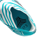 adidas Nemeziz Messi Tango 17.3 IN Indoor Soccer Shoes - White/Legend Ink/Energy Blue - Best Buy Soccer