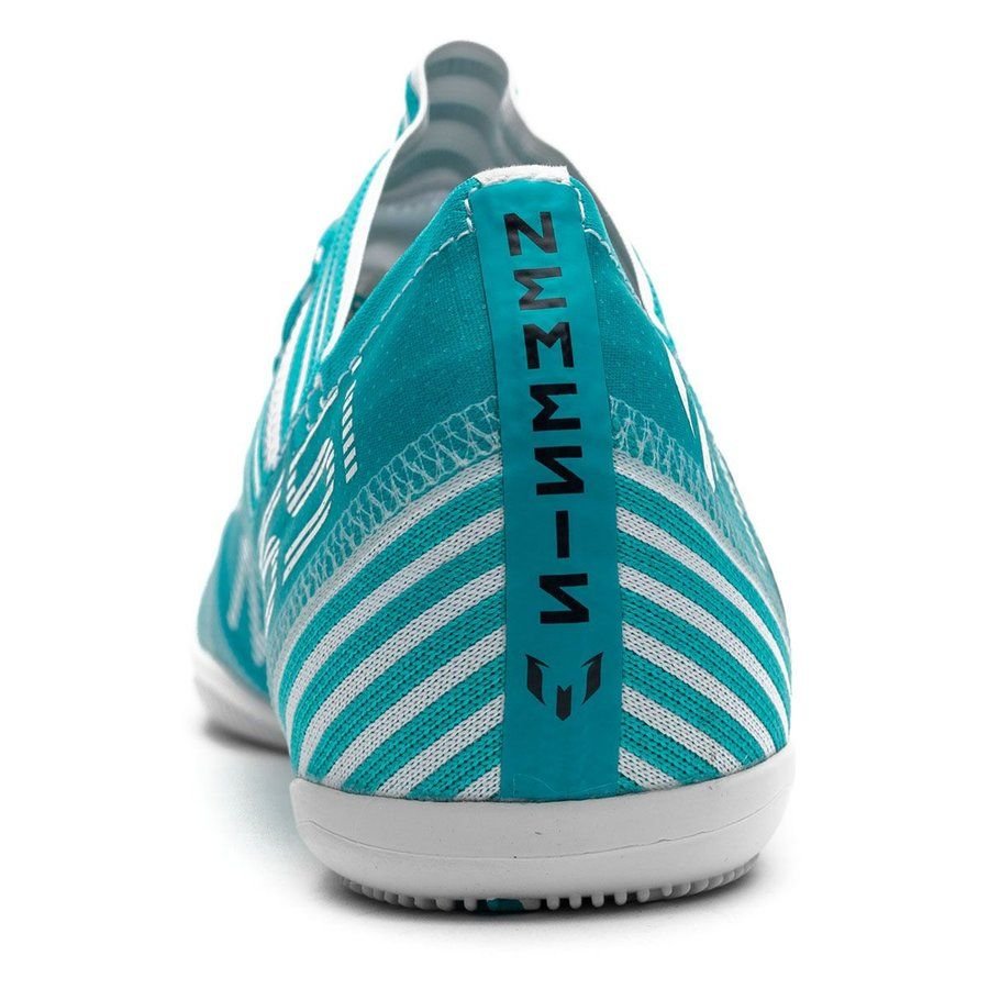 adidas Nemeziz Messi Tango 17.3 IN Indoor Soccer Shoes - White/Legend Ink/Energy Blue - Best Buy Soccer