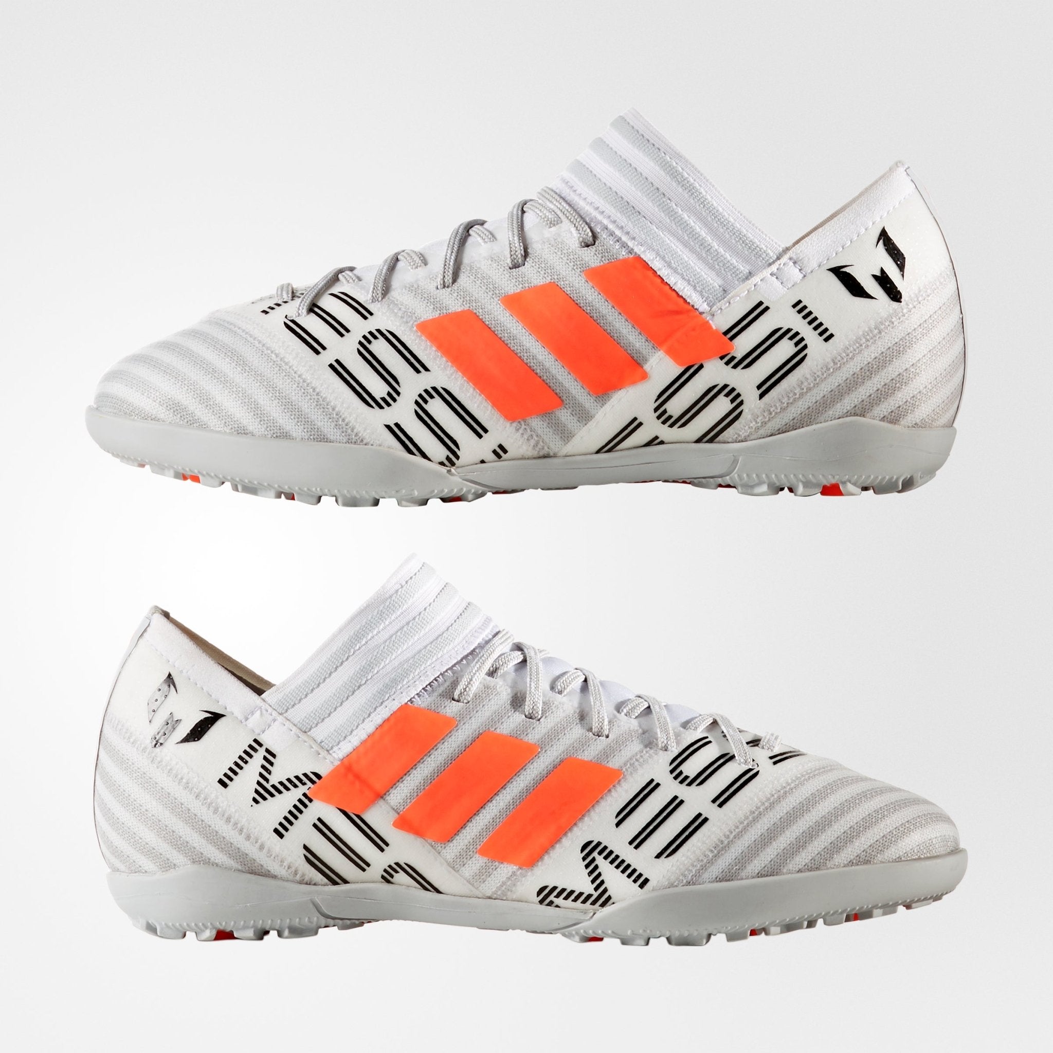 adidas Nemeziz Messi Tango 17.3 TF Turf Soccer Cleats - White/Solar Orange/Black - Best Buy Soccer