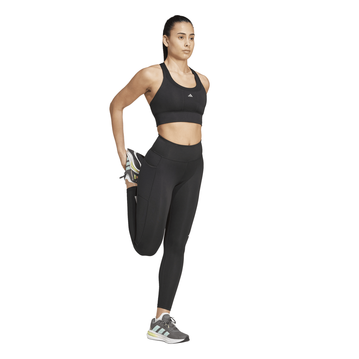 adidas Own the Run 7/8 Soccer Leggings - Black - Best Buy Soccer