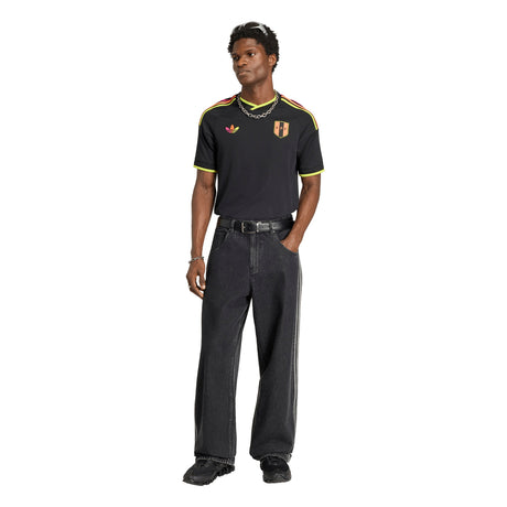 adidas Peru Away Men's Soccer Jersey 2026 - Black - Best Buy Soccer