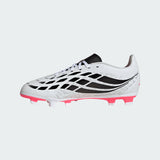 adidas Predator Club Firm Ground/ Multi Ground Youth Soccer Cleats - White/Black - Best Buy Soccer