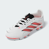 adidas Predator Club Firm Ground/ Multi Ground Youth Soccer Cleats - White/Black - Best Buy Soccer