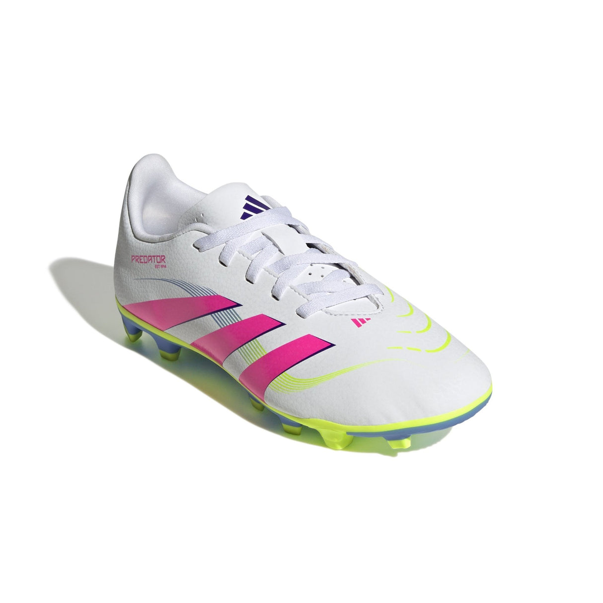 adidas Predator Club Firm/Multi - Ground Boots Junior White/Pink - Best Buy Soccer