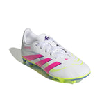 adidas Predator Club Firm/Multi - Ground Boots Junior White/Pink - Best Buy Soccer