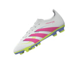 adidas Predator Club Firm/Multi - Ground Boots Junior White/Pink - Best Buy Soccer