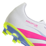 adidas Predator Club Firm/Multi - Ground Boots Junior White/Pink - Best Buy Soccer