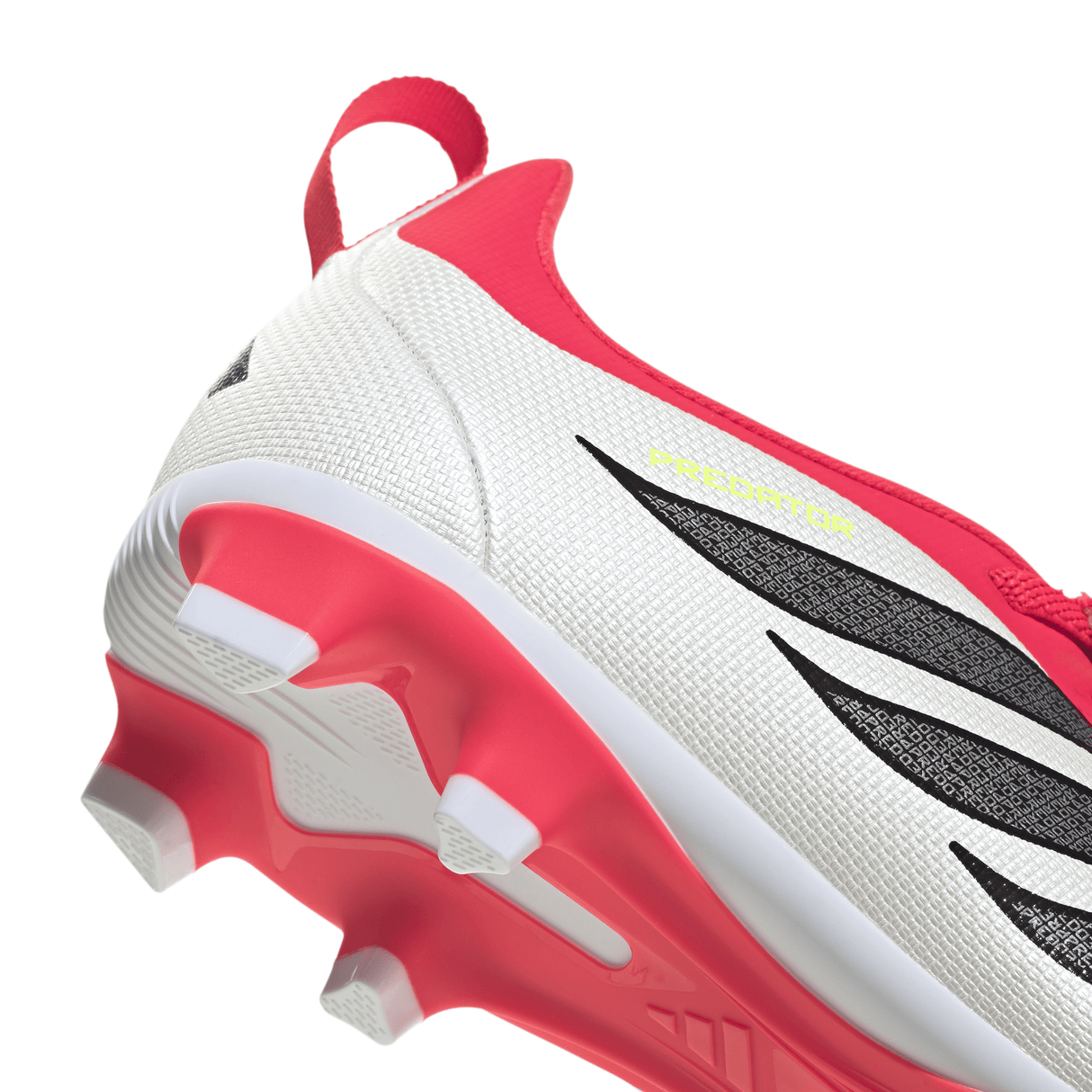 adidas Predator Club Fold-Over Tongue Elastic Laces FG/MG Youth Soccer Cleats - Red/Black/White - Best Buy Soccer