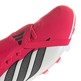 adidas Predator Club Fold-Over Tongue Elastic Laces FG/MG Youth Soccer Cleats - Red/Black/White - Best Buy Soccer