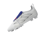 adidas Predator Club Fold-Over Tongue Elastic Laces Firm Ground/Multi Ground Youth Soccer Cleats - White - Best Buy Soccer