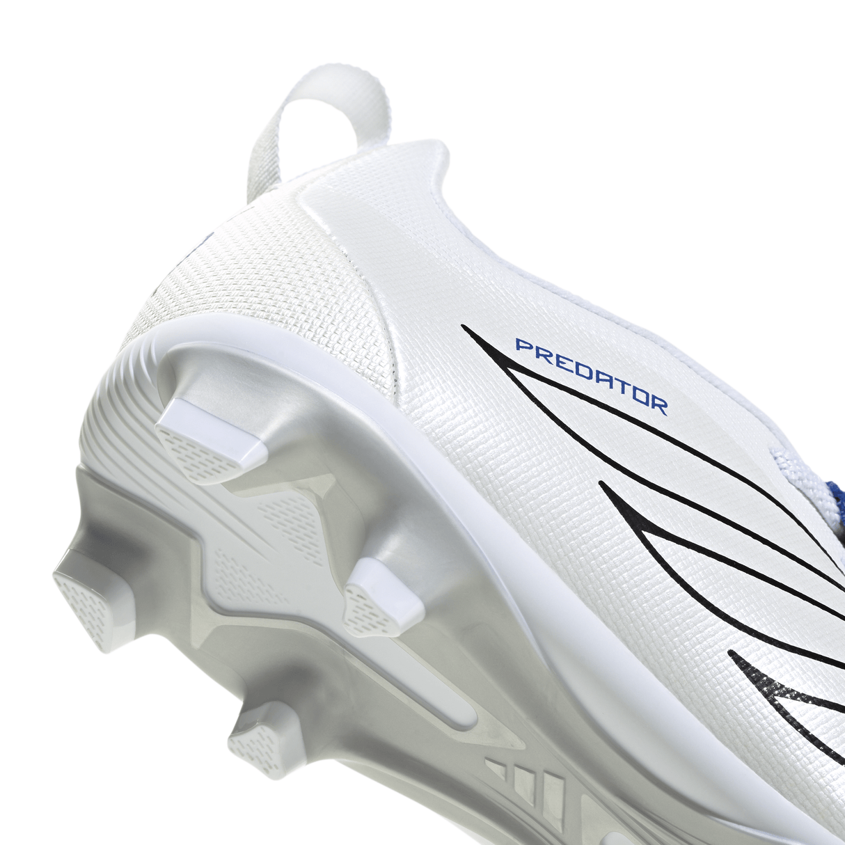 adidas Predator Club Fold-Over Tongue Elastic Laces Firm Ground/Multi Ground Youth Soccer Cleats - White - Best Buy Soccer