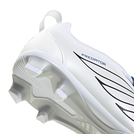 adidas Predator Club Fold-Over Tongue Elastic Laces Firm Ground/Multi Ground Youth Soccer Cleats - White - Best Buy Soccer