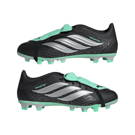 adidas Predator Club Fold-Over Tongue FG/MG Firm Ground/Multi Ground Men's Soccer Cleats - Black/Silver - Best Buy Soccer