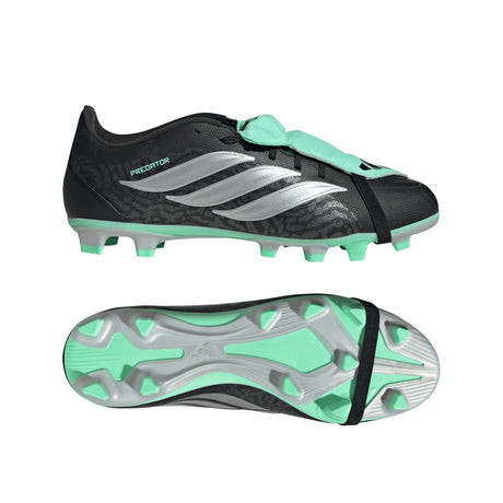 adidas Predator Club Fold-Over Tongue FG/MG Firm Ground/Multi Ground Men's Soccer Cleats - Black/Silver - Best Buy Soccer
