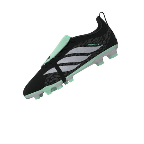 adidas Predator Club Fold-Over Tongue FG/MG Firm Ground/Multi Ground Youth Soccer Cleats - Black/Silver - Best Buy Soccer