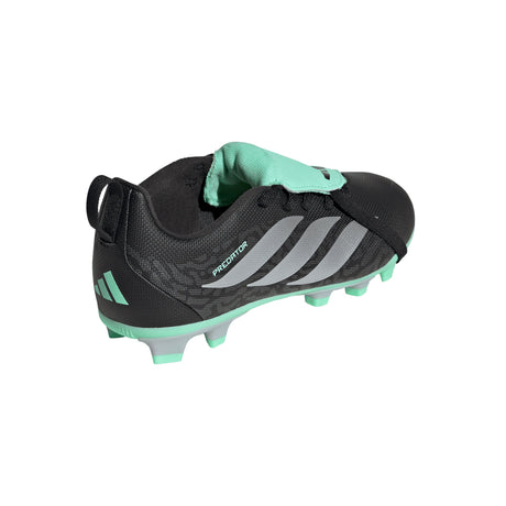 adidas Predator Club Fold-Over Tongue FG/MG Firm Ground/Multi Ground Youth Soccer Cleats - Black/Silver - Best Buy Soccer