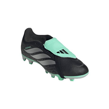 adidas Predator Club Fold-Over Tongue FG/MG Firm Ground/Multi Ground Youth Soccer Cleats - Black/Silver/Mint - Best Buy Soccer