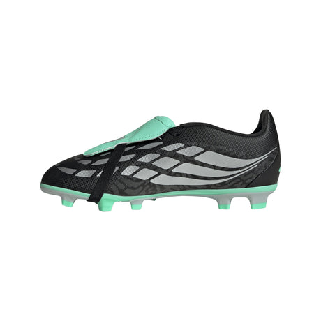 adidas Predator Club Fold-Over Tongue FG/MG Firm Ground/Multi Ground Youth Soccer Cleats - Black/Silver/Mint - Best Buy Soccer