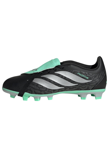 adidas Predator Club Fold-Over Tongue FG/MG Firm Ground/Multi Ground Youth Soccer Cleats - Black/Silver/Mint - Best Buy Soccer