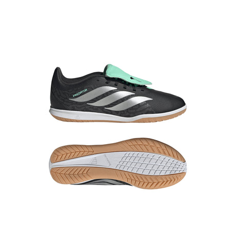adidas Predator Club Fold-Over Tongue Sala IN Indoor Youth Soccer Shoes - Black/Silver/Mint - Best Buy Soccer