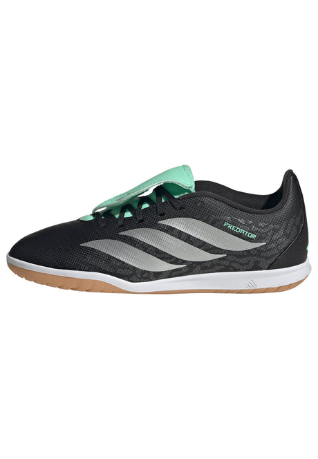 adidas Predator Club Fold-Over Tongue Sala IN Indoor Youth Soccer Shoes - Black/Silver/Mint - Best Buy Soccer