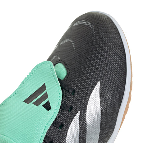 adidas Predator Club Fold-Over Tongue Sala IN Indoor Youth Soccer Shoes - Black/Silver/Mint - Best Buy Soccer