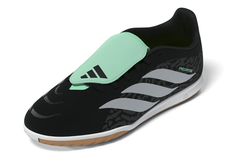 adidas Predator Club Fold-Over Tongue Sala IN Indoor Youth Soccer Shoes - Black/Silver/Mint - Best Buy Soccer