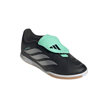 adidas Predator Club Fold-Over Tongue Sala IN Indoor Youth Soccer Shoes - Black/Silver/Mint - Best Buy Soccer