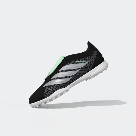 adidas Predator Club Fold-Over Tongue TF Turf Men's Soccer Cleats - Black/Silver - Best Buy Soccer