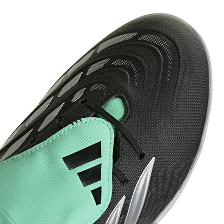 adidas Predator Club Fold-Over Tongue TF Turf Men's Soccer Cleats - Black/Silver - Best Buy Soccer