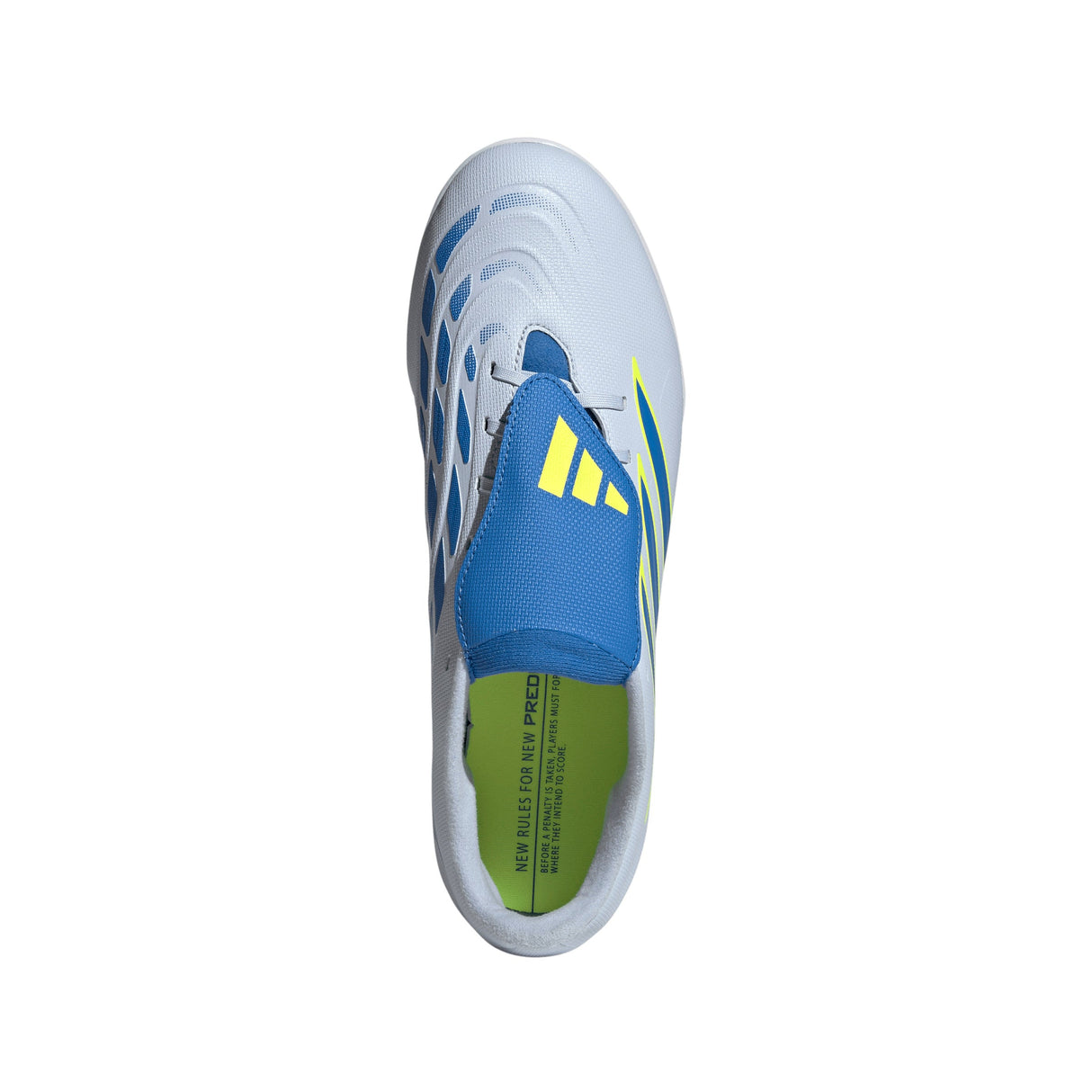 adidas Predator Club Fold-Over Tongue TF Turf Men's Soccer Cleats - Sky/Blue/Yellow - Best Buy Soccer