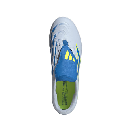 adidas Predator Club Fold-Over Tongue TF Turf Men's Soccer Cleats - Sky/Blue/Yellow - Best Buy Soccer