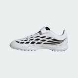 adidas Predator Club Hook & Loop Turf Youth Soccer Cleats - White/Black - Best Buy Soccer