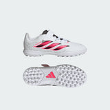 adidas Predator Club Hook & Loop Turf Youth Soccer Cleats - White/Black - Best Buy Soccer