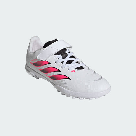 adidas Predator Club Hook & Loop Turf Youth Soccer Cleats - White/Black - Best Buy Soccer