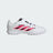 adidas Predator Club Hook & Loop Turf Youth Soccer Cleats - White/Black - Best Buy Soccer