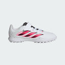 adidas Predator Club Hook & Loop Turf Youth Soccer Cleats - White/Black - Best Buy Soccer