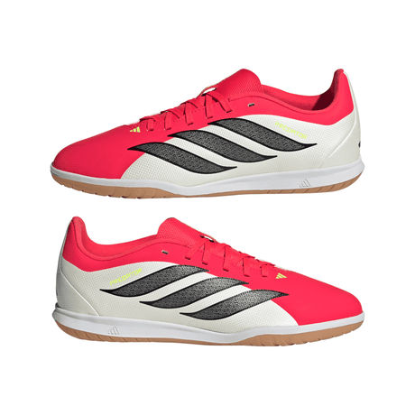 adidas Predator Club Sala IN Indoor Youth Soccer Shoes - Red/Black/White - Best Buy Soccer