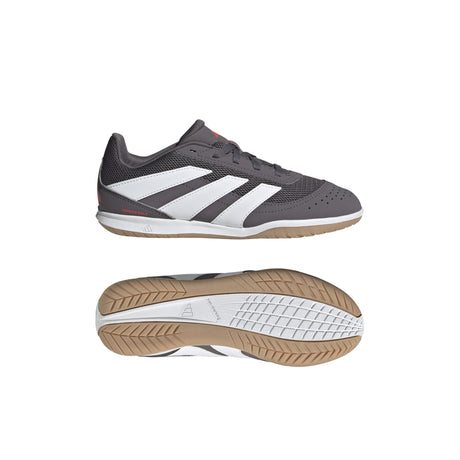 adidas Predator Club Sala Indoor Boots Junior Grey/White - Best Buy Soccer