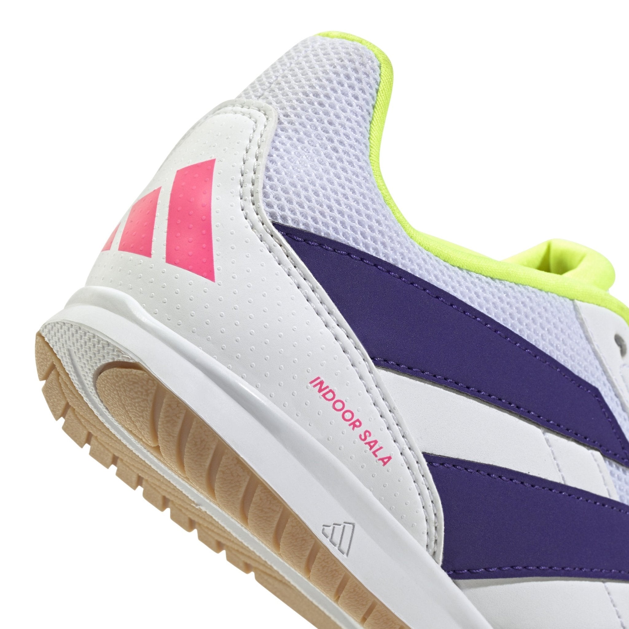 adidas Predator Club Sala Indoor Boots Junior White/Purple - Best Buy Soccer