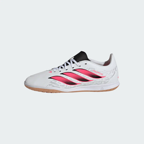 adidas Predator Club Sala Indoor Youth Soccer Shoes - White/Black - Best Buy Soccer