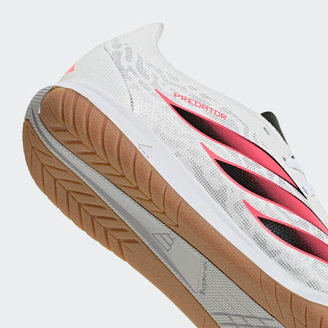 adidas Predator Club Sala Indoor Youth Soccer Shoes - White/Black - Best Buy Soccer