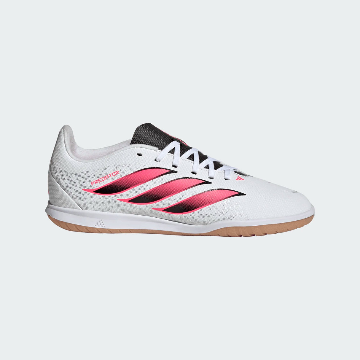 adidas Predator Club Sala Indoor Youth Soccer Shoes - White/Black - Best Buy Soccer