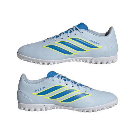 adidas Predator Club TF Turf Men's Soccer Cleats - Sky/Blue/Yellow - Best Buy Soccer