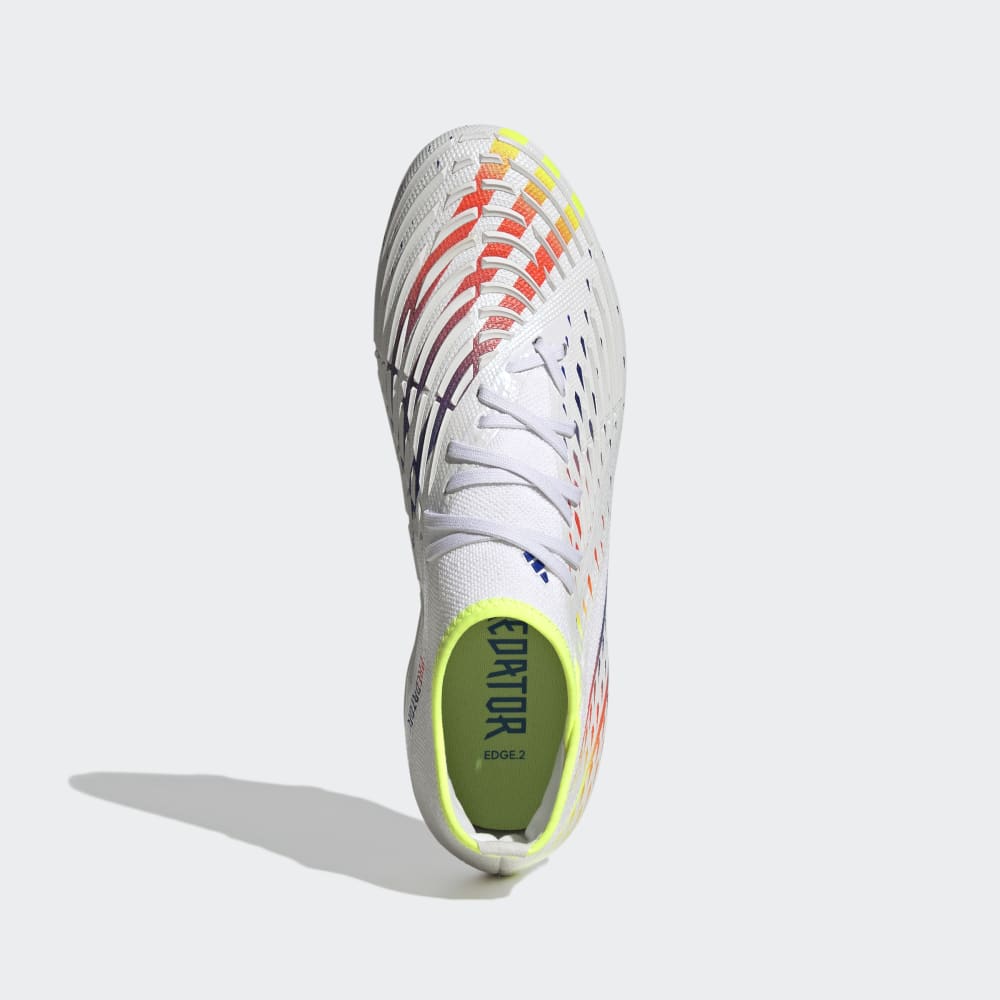 adidas Predator Edge 2 FG White/Yellow - Best Buy Soccer