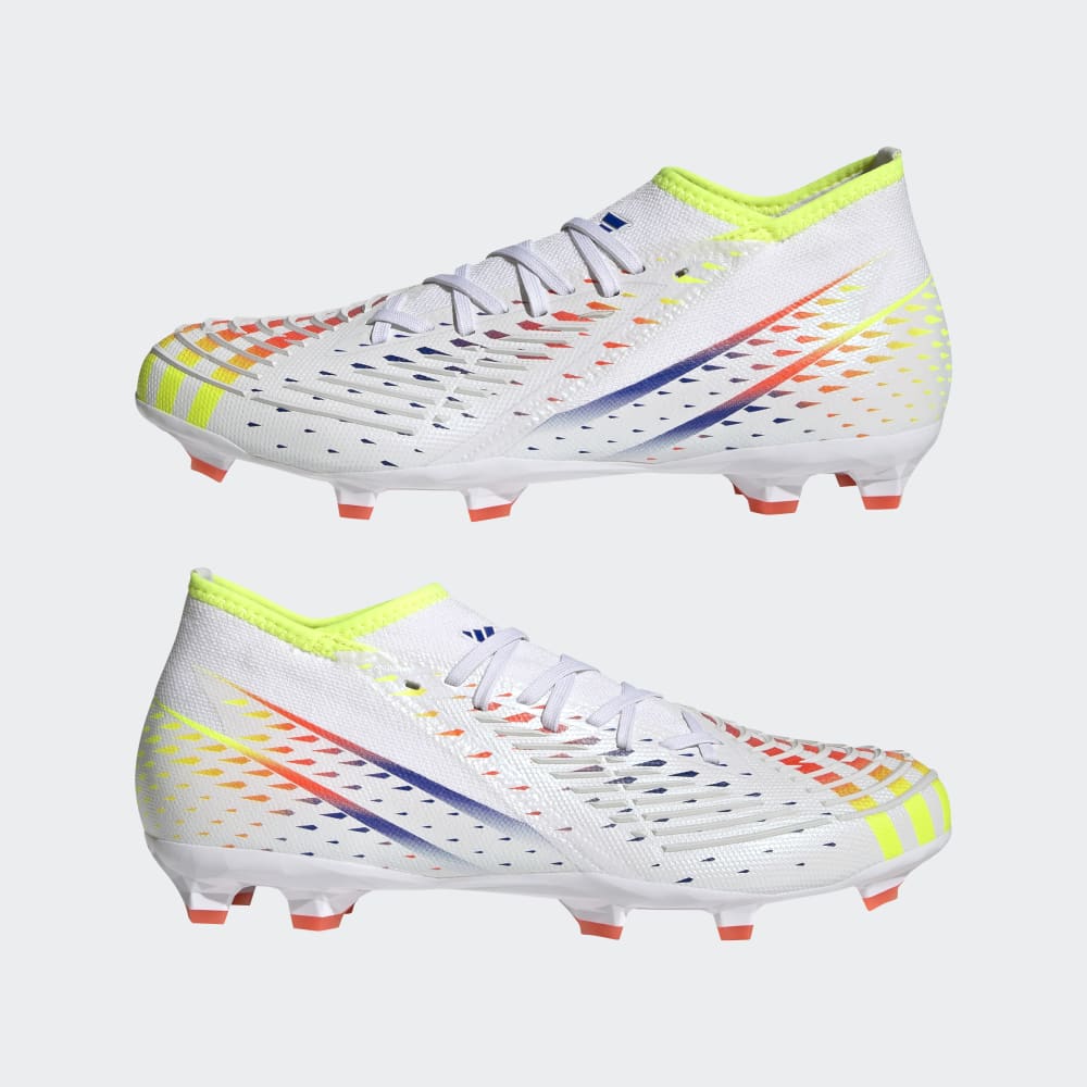 adidas Predator Edge 2 FG White/Yellow - Best Buy Soccer