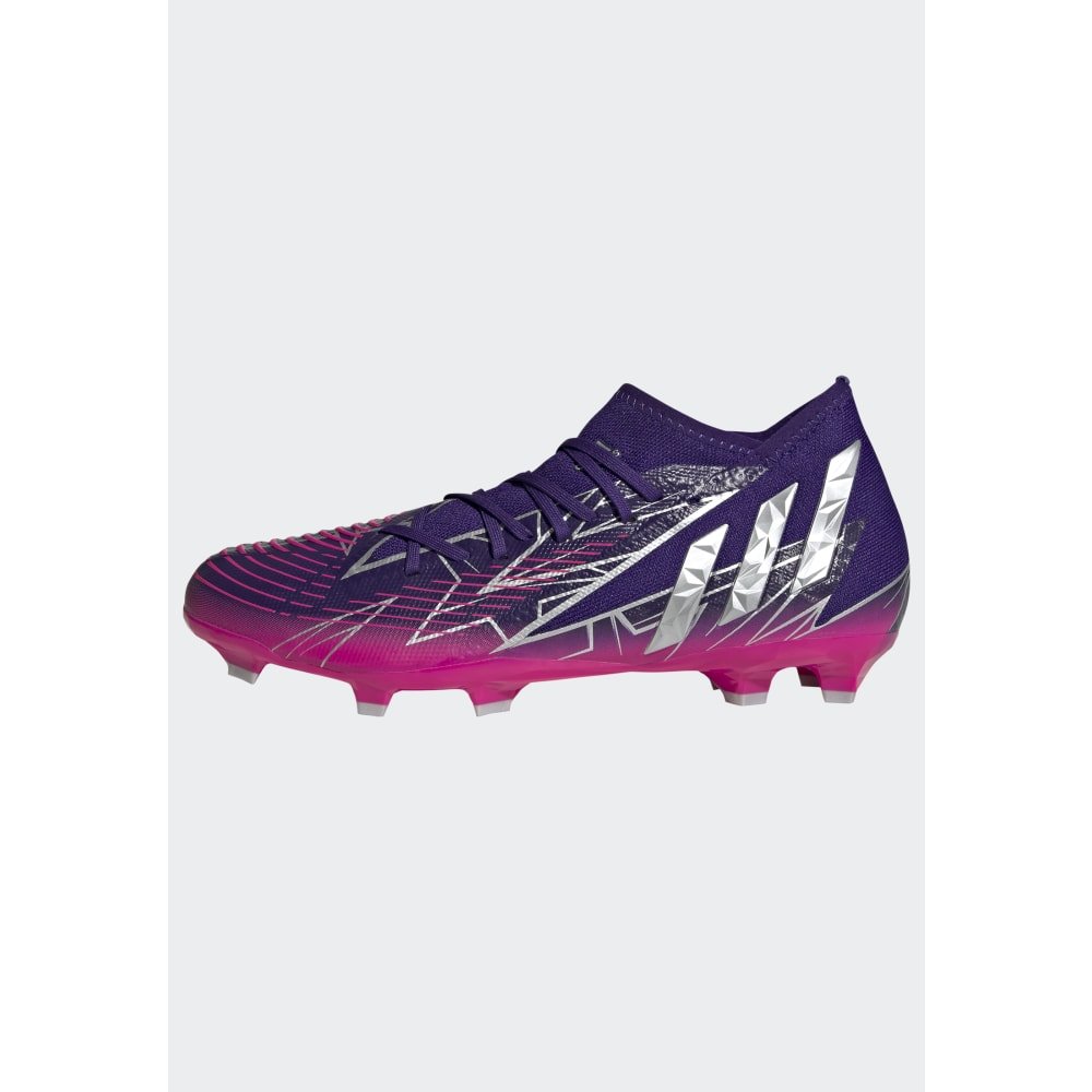 adidas Predator Edge 3 FG Firm Ground Boots Team College Purple / Silver Metallic / Team Shock Pink - Best Buy Soccer
