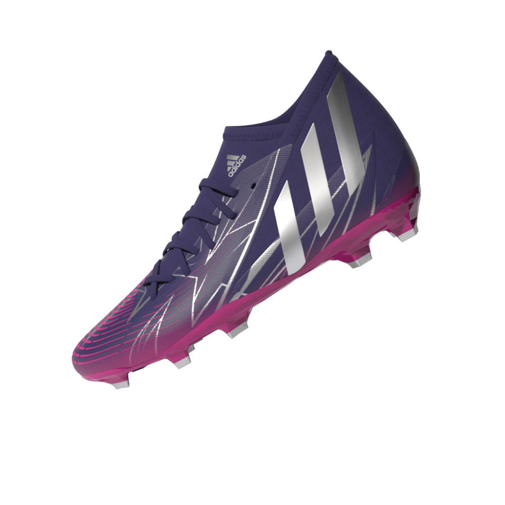 adidas Predator Edge 3 FG Firm Ground Boots Team College Purple / Silver Metallic / Team Shock Pink - Best Buy Soccer