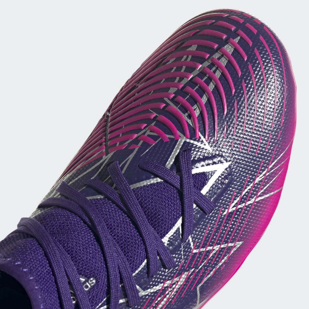 adidas Predator Edge 3 FG Firm Ground Boots Team College Purple / Silver Metallic / Team Shock Pink - Best Buy Soccer
